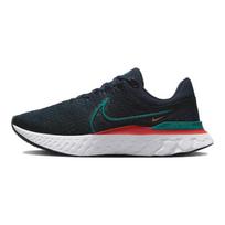 Nike React Infinity Run Flyknit 3 Men's Low-Top Running Shoes Black Green White DH5392-401 EU 48.5