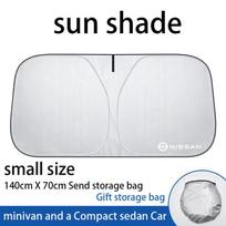 Car Windshield Sunshade Cover Front Window Sun Shade sticker For Nissan Pathfinder X-Trail Note Qashqai Juke Patrol Accessorie