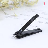 Professional Black Stainless Steel Toe Nail Cutter Heavy Duty Nail Trimmer Clipper Manicure Tool