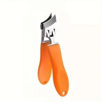 Anti-Splash Slanted Nail Clippers, Wide Jaw Stainless Steel Fingernail Toenail Cutter, Professional Manicure Tool for Safety