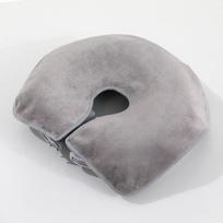 Microfiber U-Shaped Head Pad Towels Thickened Facial Pillow Covers Headrest Cushion for Beauty SPA Massage Facial Care Supplies