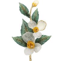 She's Van Gogh Rose Embroidery Brooch 1