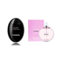 Chanel Le Lift La Crème Main And Chanel Chance Eau Tendre Eau De Toilette Set Hand Cream 50ml+Perfume EDT 35ml