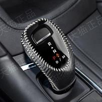 Leather Car Gear Head Shift Knob Cover Fit for Cadillac CT5 XT5 XT6 XT4 CT6 Shift Collars Accessories