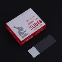 Lab-Grade Blank Glass Slides 25.4x76.2MM for Microscopy, Pack of 50