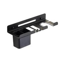 Carbon Steel Hair Dryer Holder Space Saving Waterproof Straightener Storage Rack Wall Mounted Curling Iron Shelf Hairbrush juoda