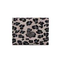 Anti-splash Water Portable Leopard Print Wallet Multiple Card Mini Short Square Purse Texture Retro PU Card Bag Shopping pilka