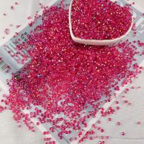Eco-friendly 3MM Iridescent Resin Rhinestones for Slime, DIY, and Porcelain Painting - Aurora AB Finish. 3mm, 500g, ~72,000 pieces