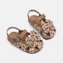 Girls' Open-toe Head-covering Sandals, New Style with Soft Sole, Anti-slip Beach Shoes 22