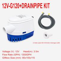12v24v Automatic Bilge Pump Small Drainage Pump Pumping Yacht Battery Marine Pump DC Submersible Pump CN