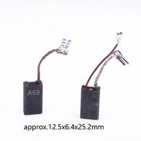 2PCS 1617014135 Carbon Brushes Replacement Parts For GBH5-40DE GBH7-45DE Impact Drill