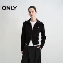 ONLY Women's Double-Zip Knit Cardigan XL