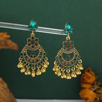 Vintage Drop Earrings Ethnic Bohemian Dangle Earrings Ethnic Earrings Tassel For Bohemian Outfits Ethnic Parties Daily Wear
