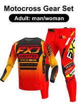 motocross gear set Enduro cross Jersey Pant Kits Racer Gear Set Off-road Mens Kits Women's mountain Downhill Motorcycle MX S-30