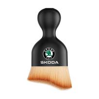 Car Interior Cleaning Soft Brush Dashboard Air Outlet Home for Skoda Yeti VRIS Octavia a5 Karoq Kamiq Fabia Kodiaq Rapid Superb FOR SKODA