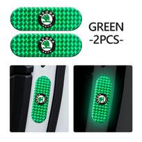Car Reflective Sticker Drop Glue Safety Warn Reflector Tape For Skoda S Kodiaq Octavia 2 3 Yeti Karoq Rapid Fabia VII VRS