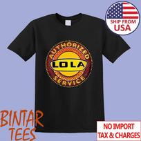 Lola Race Cars Authorized Service Men's Black Size S-5XL 3XL