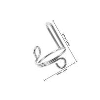 10Pcs Adjustable Nail Rings Copper Hollow Open Finger Rings for Women Reusable Detachable Nail Jewelry Manicure Art Accessories