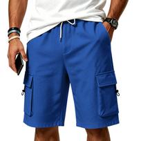 Mens Athletic Shorts Casual Gym Shorts Men with Multi Pockets Loose Fit Workout Shorts Men for Outdoor Sports Running XXL