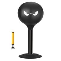 With Suction Cup Desktop Punching Bag Inflatable Desk Mountable Boxing Training Bag Physical Exercise Wall Mountable juoda
