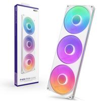 F420 RGB Core Fan White, 3-fan, 420mm, Single Frame RGB Fan, RF-U42HF-W1 FN2516 [Used]