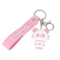 Panda Golf Keychain