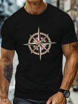 Unisex's Casual Sports T-Shirt | Front Printed Round Neck Short Sleeved Top S