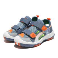 Children's Baotou Sandals Summer Boys Hollow Velcro Sports Sandals Small Middle and Large Children Beach Shoes 37