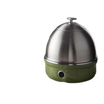 220V Egg Boiler Egg Steamer Automatic Power Off Household Mini Stainless Steel Breakfast Machine Egg Boiling Machine šviesiai žalios spalvos