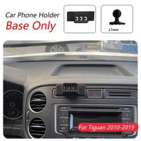 Volkswagen Tiguan 2010-2019 automobiliui telefono laikiklis specialus fiksuotas laikiklis pagrindas 17 mm neužblokuojantis oro išleidimo angos interjero aksesuarai