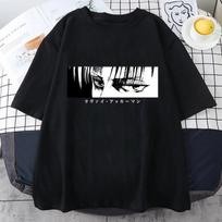Hot Levi Ackerman T-shirts Unisex Streetwear Fashion Personality Loose T Shirt Casual Anime Tees Top 4XL