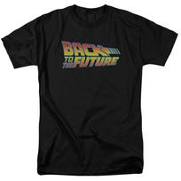 Back To The Future Logo T-Shirt Sizes S-4XL NEW S
