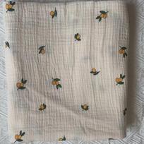 Bear Print Baby Blankets Newborn Muslin Cotton Gauze Swaddle Wrap Bedding Infant Girls Boys Sleeping Blanket Babies Accessories