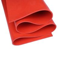 Silicone Rubber Sheet Red Black Translucent Plate Mat High Temperature Resistance 1mm 2mm 3mm 4mm 5mm 500x500mm Silikon Rubber 1mm skaidri