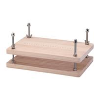 Handmade Paper Press for Bookbinding Wood Book Press Tool for DIY Crafts Handmade Paper Press Office Notebook Making Part