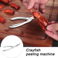 Stainless Steel Crayfish  Opening Tool, Shrimp Peeling Tool, Crayfish  Opening Tool, Spicy Crayfish Clamp One Size
