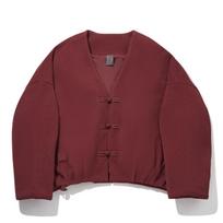 Li Ning Kung Fu Series New Chinese Style Vintage Short Cotton Jacket Women jackets AJMW068-3 M