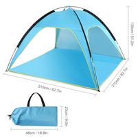 Bch Tent, Sun Shade Shelter Bch Tent Sun Shelter Bch Canopy Lightweight and sy Setup Portable Bch Umbrella Tent