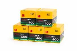 Eastman Kodak Black and White Negative 36 set TRI-X400 Film, 35mm, exposures, 5-roll