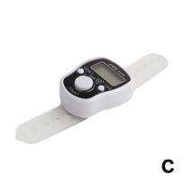 Electronic Finger Counter Mini Digital Tally Counter Clicker with Led, 5-Digit Number LCD Digit Display for Muslim Pray, Fitness