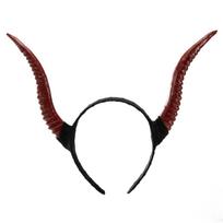 Simulation AntelopeHorn Headband for Party Stage Performances Costume Headwear Adult Cosplay Hairband Festival Hairhoop