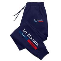 Men's Luxury Printed Casual Slim Fit Jogging Sweatpants for Autumn/Winter 3XL