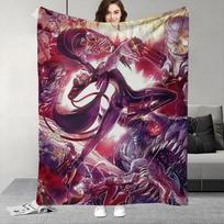 Game B-Bayonetta 3 Blanket Design Lightweight  For Dorms, Naps, Living Room, Office,Sofa,All-Season 75x90cm