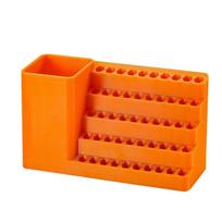 Professional Bit Holders Case Compact Storage Solution For 1/4 Inch Hex Shanks Tool Scientific Layered Structure Oil Resistant ABS Material 1
