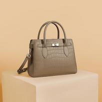 Bag women's new leather portable messenger women's bag large-capacity cowhide atmospheric middle-aged mother bag