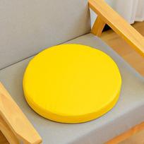 Naujos 30cm patogios storintos kėdžių pagalvėlės, atsparios vandeniui, odinės, su atminties putomis, minkštos, skalbiamos kėdės pagalvėlės geltona