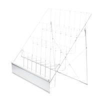 Comic Book Magazine Rack Picture Albums and Magazines Space Saving Bookstores Library Classroom Tabletop CD Display Countertop