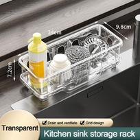 Creative Detachable Kitchen Sink Drain Rack Quick Dry Self-draining Sink Shelf Soap Sponge Holder Save Space Organizer Basket