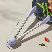 Non-Stick Silicone Kitchen Tongs – Cat Paw Design Heat Resistant Tongs for BBQ & Salad