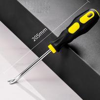 1Pcs UV Type Screwdrivers Nail Puller| Black & Yellow Ergonomic Pry Bars for Automotive/DIY Interior Panel Removal